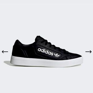 ADIDAS SLEEK Black Sneakers